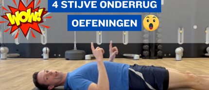 Stijve Onderrug Oefeningen voor een Soepele Onderrug