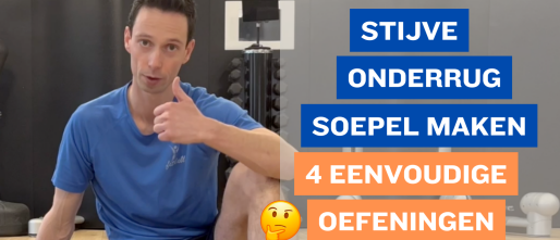 Stijve Onderrug Soepel Maken met deze 4 Eenvoudige Oefeningen