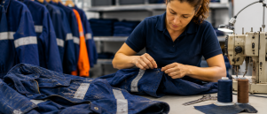 Werkoveralls reparatie: langer gebruiken in plaats van weggooien
