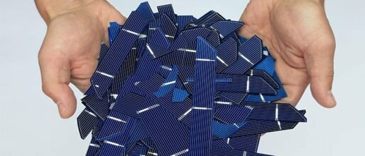 Broken solar cells - applications and recycling