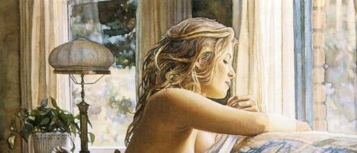 Between Light And Body: Eroticism In the Watercolors Of Steve Hanks