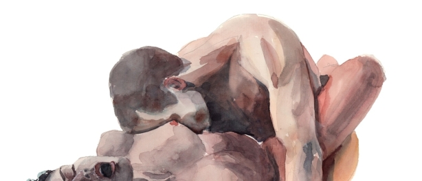 Tender Violence: Erotic Watercolours of Viktoria Protsyuk