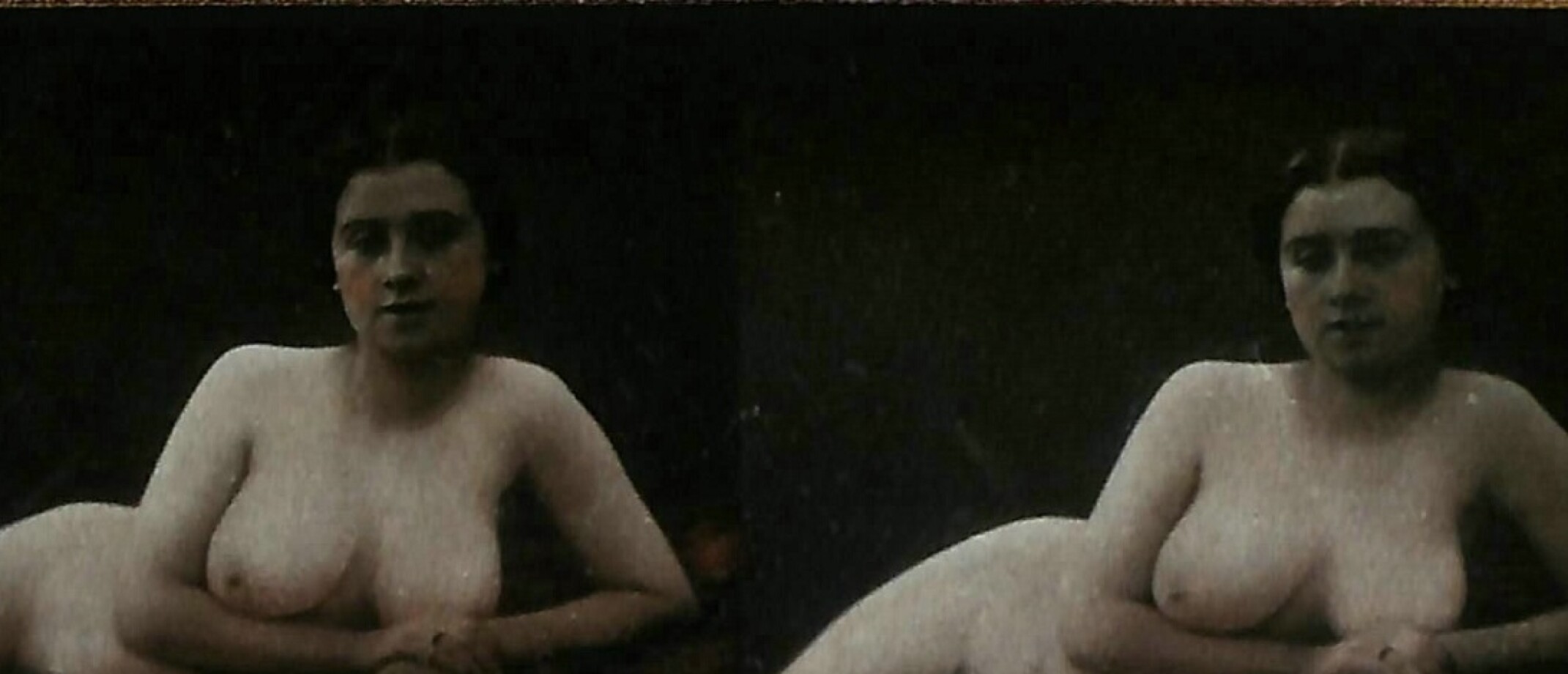 stereoscopic chubby nude 