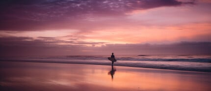 Enjoying the Surf: Sandeshs Day