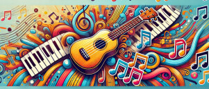 Wat zijn de noten van een ukelele?