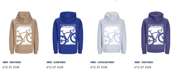 De Sweater Weather collectie staat nú online op fietsvrouwen.shop!