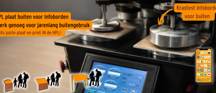 Hulp nodig bij je infoborden? Waarom de beste HPL plaat buiten de slimste keuze is