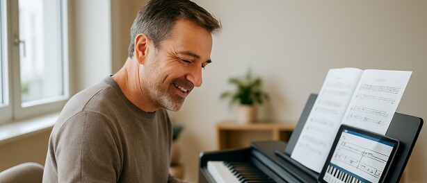 De beste manier om als herstarter piano te leren in 2025: Effectieve methodes voor volwassenen die opnieuw beginnen