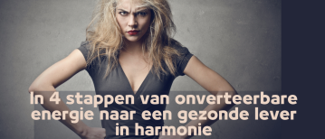 Blog #48 In 4 stappen van onverteerbare energie naar een gezonde lever in harmonie