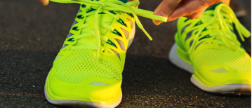Hardlopen en blote voeten