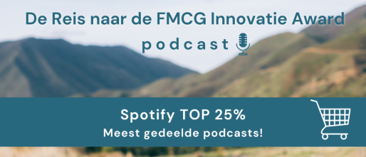 Mijlpaal: in de top 25% meest gedeelde podcasts wereldwijd!