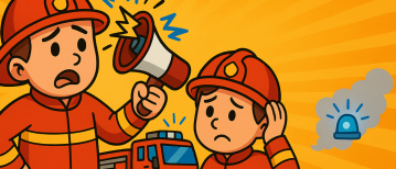 Kinderbrandweer in actie! Megafoonperikelen, valse alarmen en échte sirenes