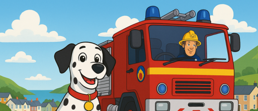 Hoe heet de hond van Brandweerman Sam? Maak kennis met Radar – de heldhaftige dalmatiër uit Piekepolder