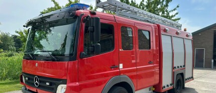 Tankautospuit huren voor een realistische brandweeroefening (BHV/calamiteiten)