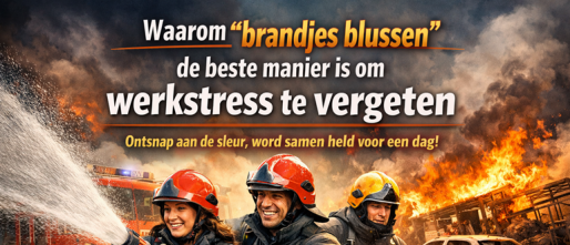 Waarom “brandjes blussen” de beste manier is om werkstress te vergeten