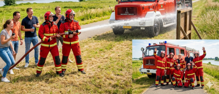 Zomers bedrijfsuitje buiten — waarom een brandweeruitje ideaal is voor de warme maanden