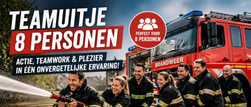 Teamuitje 8 personen: dit is het leukste idee van Nederland