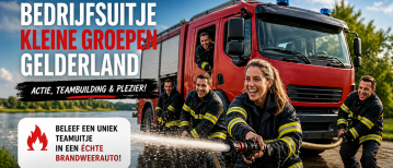 Bedrijfsuitje kleine groepen Gelderland: origineel, actief en onvergetelijk