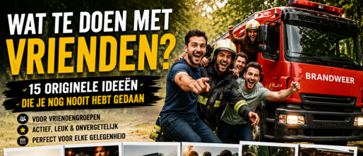 Wat te doen met vrienden (niet standaard)? 15 originele ideeën die je écht bijblijven