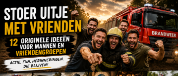 Stoer uitje met vrienden: 12 originele ideeën voor mannen en vriendengroepen