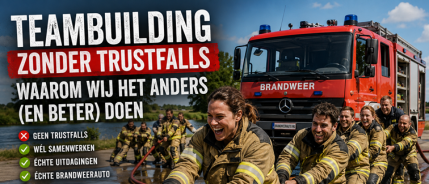 Teambuilding zonder Trustfalls