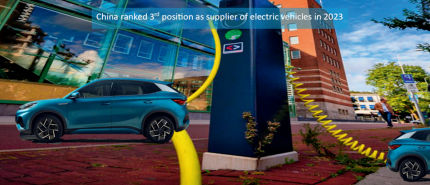 China is Netherlands third supplier electric vehicles in 2023