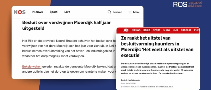 Inwoners Moerdijk nóg een halfjaar extra onzekerheid