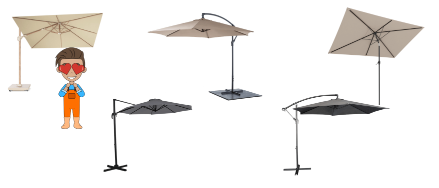 Beste zweefparasol van 2025 - Top 5 getest