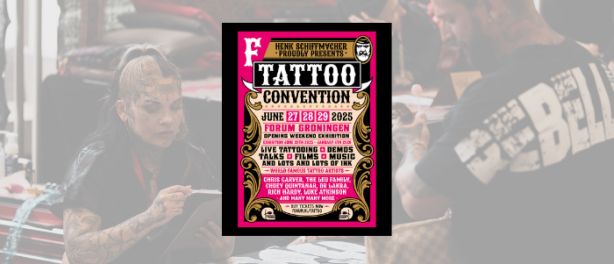 Tattoo Conventie Groningen met Henk Schiffmacher Tattoo Koning