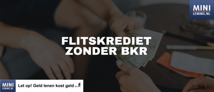 Flitskrediet zonder BKR [2024]: Flitskrediet kosten en aanbieders