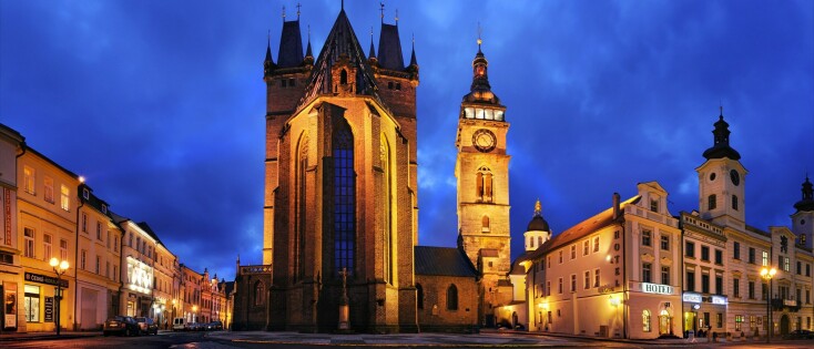 Hradec Kralove, de stad van Oost Bohemen