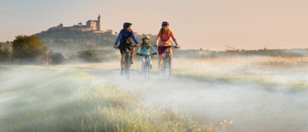 Gezinsvriendelijke fietsroutes door heel Tsjechië
