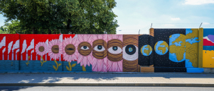 Mural Ruzyně: de langste muurschildering van Praag is 700 meter pure straatkunst