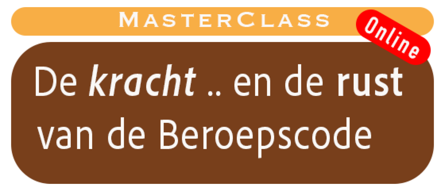 De kracht en de rust van de beroepscode
