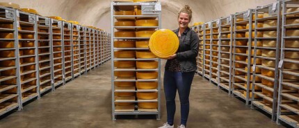 Aline Hazelaar: “Als we thuis kaas van de markt hebben, dan is die zo op”