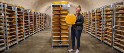 Aline Hazelaar: “Als we thuis kaas van de markt hebben, dan is die zo op”