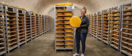 Aline Hazelaar: “Als we thuis kaas van de markt hebben, dan is die zo op”