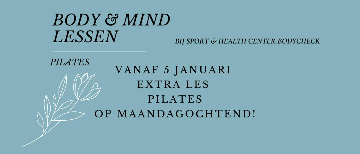 Extra les Pilates bij Bodycheck