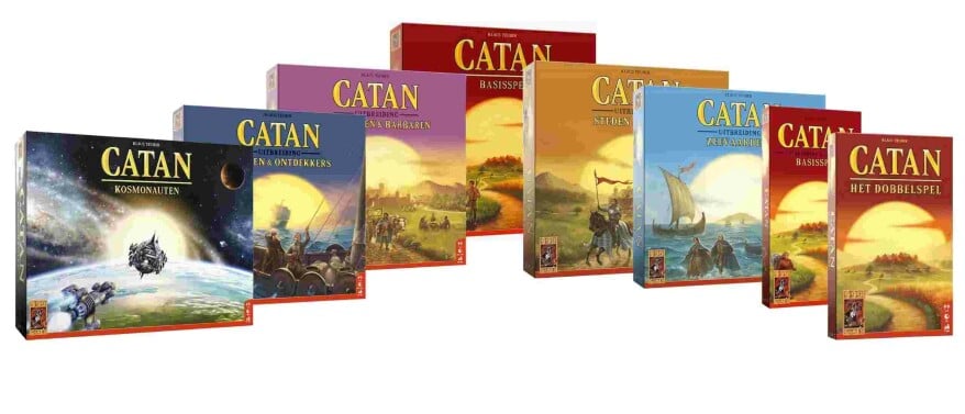 Een overzicht van alle Catan Uitbreidingen & Edities (2025)