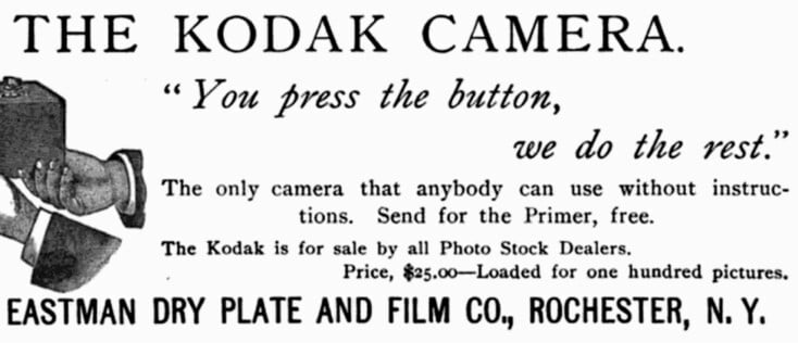 George Eastman-  Kodak Box