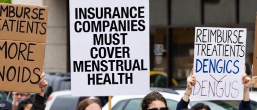 Vergoeding menstruatie hulp door verzekeraars