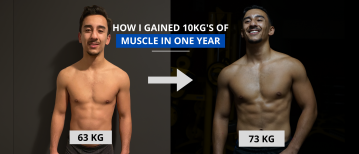 How to gain 10kgs of muscle in one year