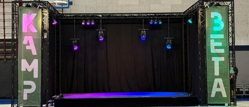 Audiovisuele verhuur voor Kamp Beta