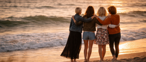 Ze dacht dat ze het alleen moest doen…