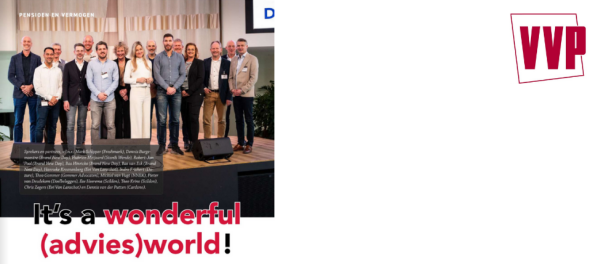 Artikel in VVP Katern - Its a wonderful (advies)world!