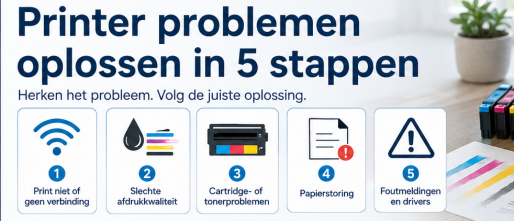 Printer problemen oplossen: complete gids per probleem