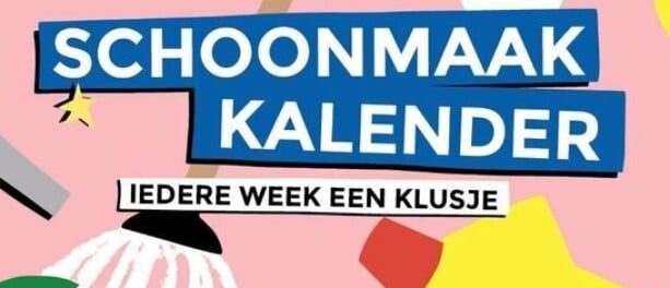 Een schema om het hele jaar door je huis schoon te houden