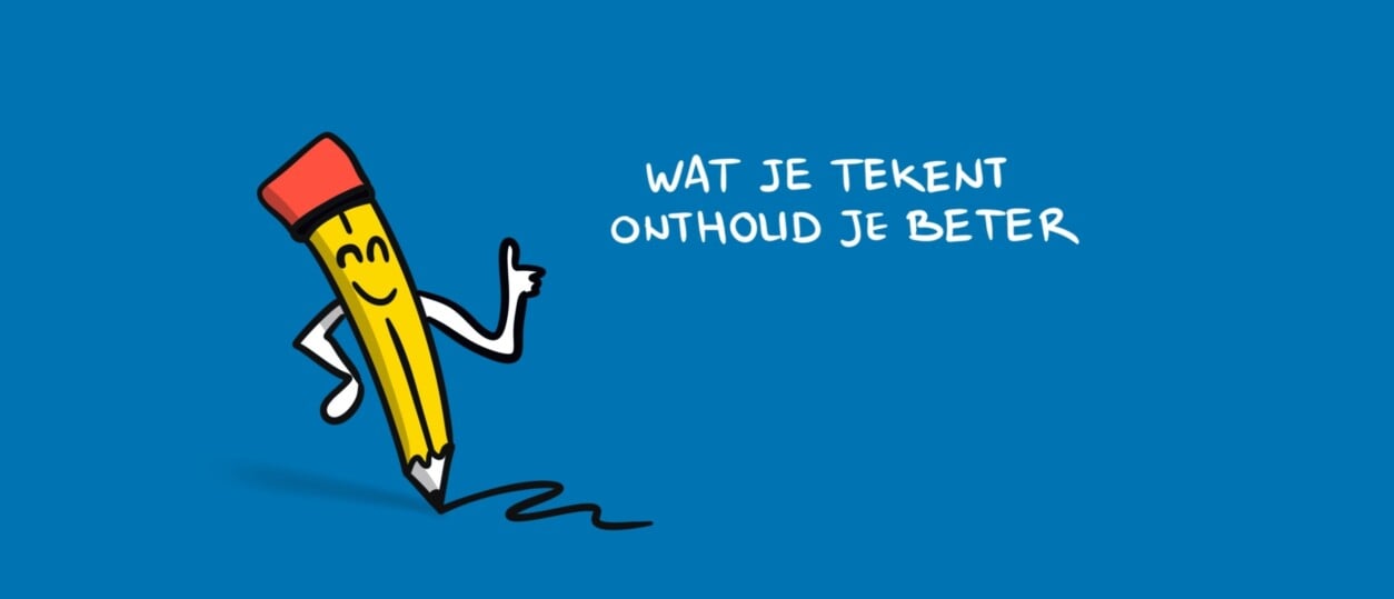 Wat je tekent onthoud je beter