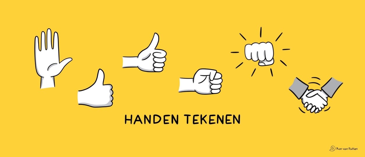 Hoe teken je handen?