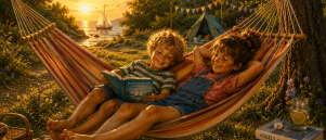Waarom sommige kinderen juist in de vakantie opbloeien